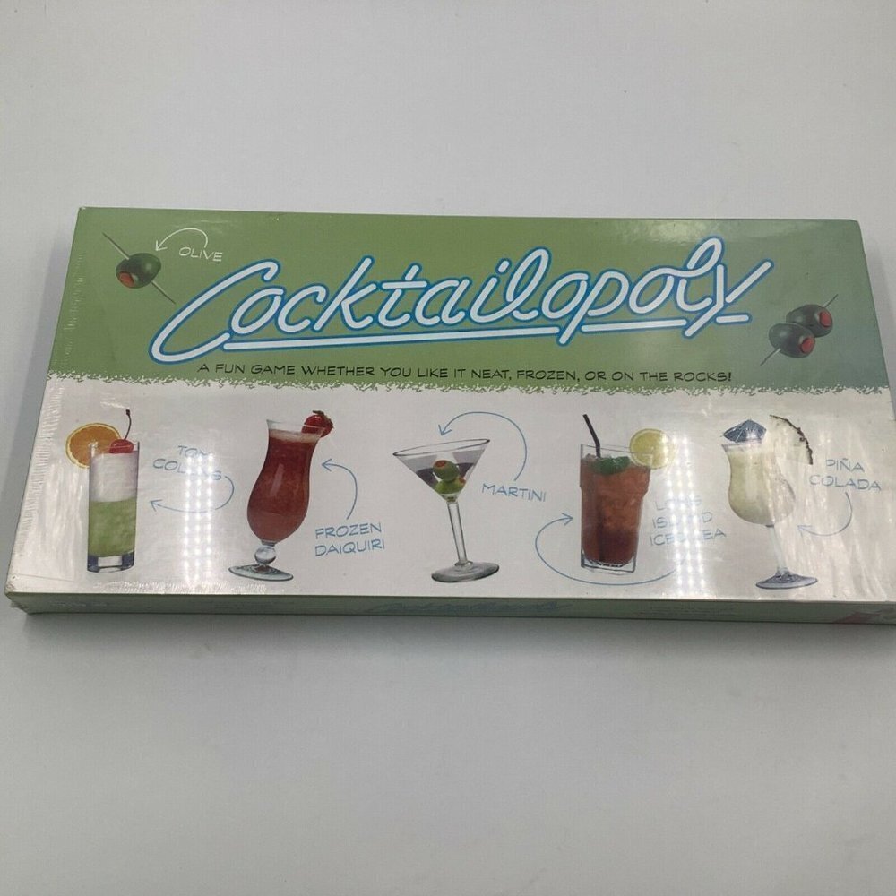 COCKTAILOPOLY Board Game  New‎ Sealed - Picture 3 of 3